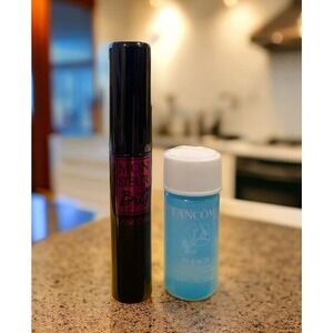 LANCOME MONSIEUR BIG Mascara 01 Black .33 Fl Oz + BI-FACIL Remover .5 Fl Oz NWOB